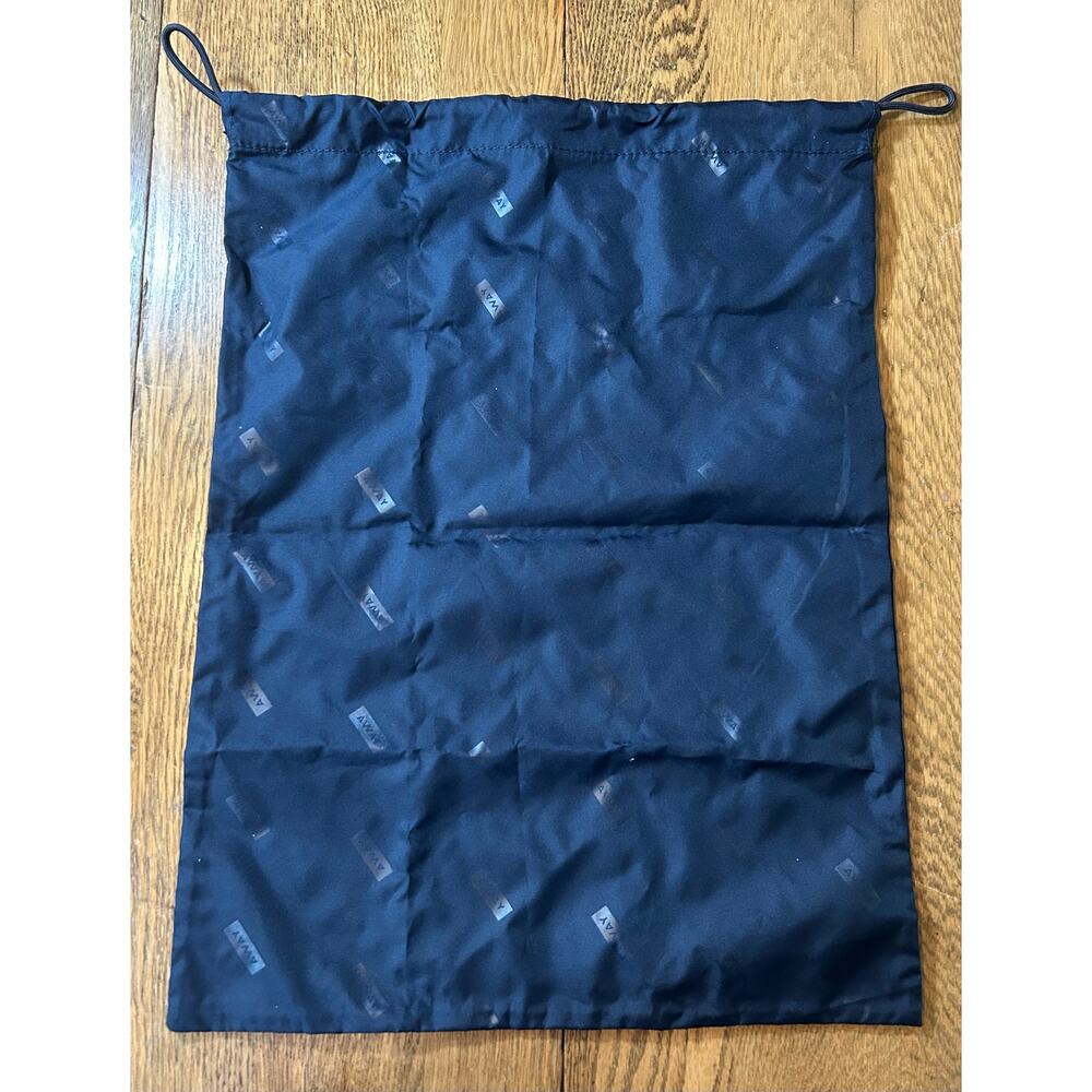 Away Drawstring Dust Bag Blue Logo Print Travel Storage Nylon 22x16 Drawstring